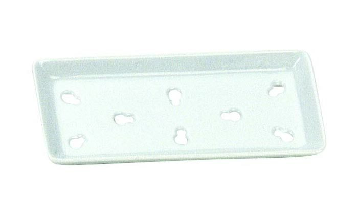 Plaque de refroidissement à sushi Blanc - 20,4 x 9,2 cm