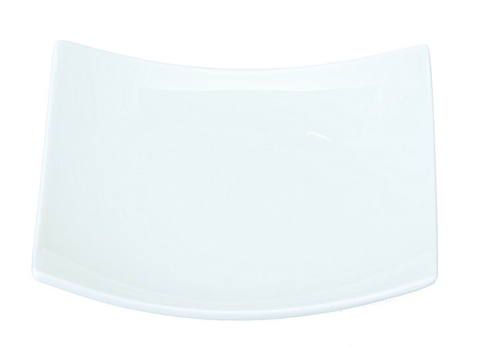 Assiette carrée Blanc - Série Blanc - 16,5 x 16,5 cm