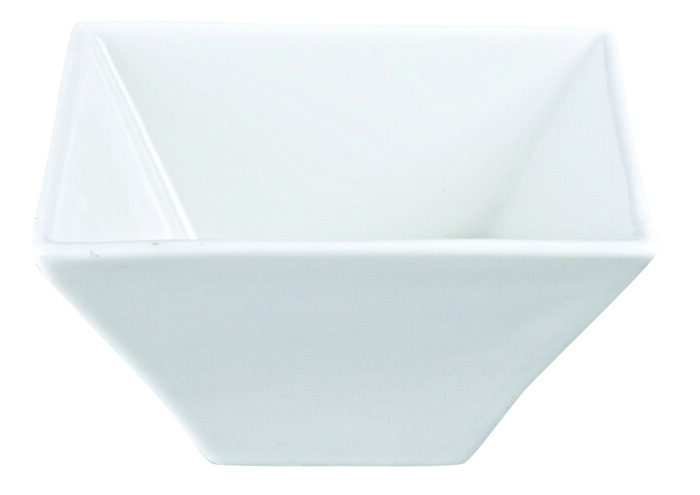Bol Carré Blanc - Série Blanc - 12,5 x 6,5 cm 250 ml