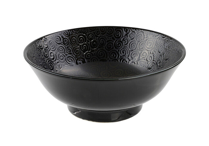 Bol Noir - Bols Mixtes - 21 x 8.5 cm 1300 ml