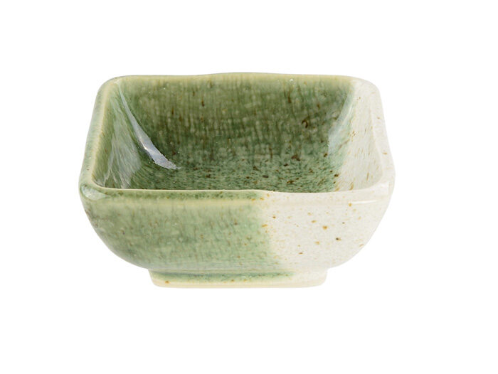 Bol à sauce de soja vert / gris - 7,5 x 7,5 x 3 cm