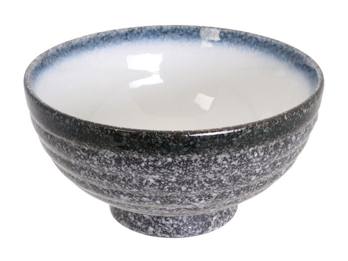 Bol Gris / Blanc - Tajimi - 19 x 9,5 cm 1500 ml