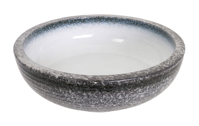 Bol Gris / Blanc - Tajimi - 23,3 x 8 cm 1500