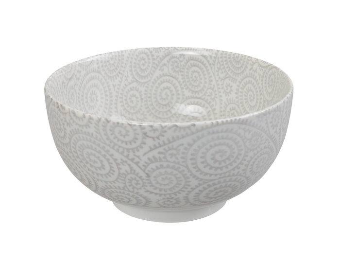 Bol Gris - Bols Mixtes - 16 x 8 x 5 cm