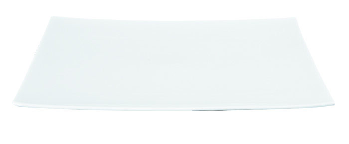 Assiette Rectangulaire Blanc - Série Blanc - 22,2 x 17 x 2 cm