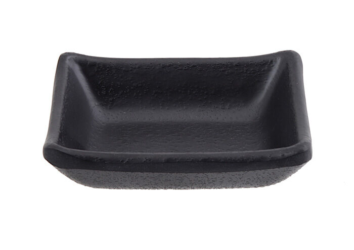 Bol à sauce noire - mélamine - 9,2 x 6,9 x 3,1 cm 50 ml