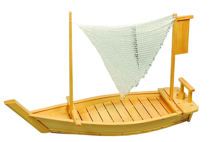 Botte à sushi en bois - vaisselle en bois - 90 x 30 cm