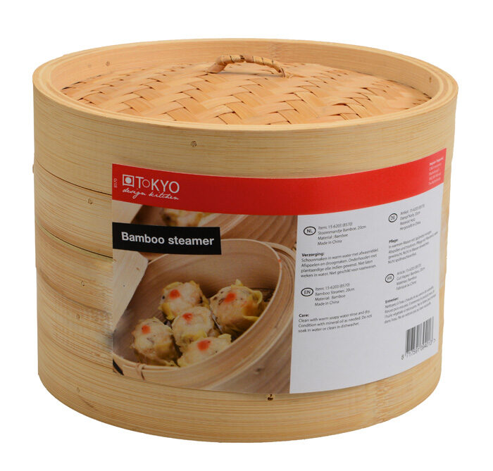 Vapeur en bambou - 20 cm