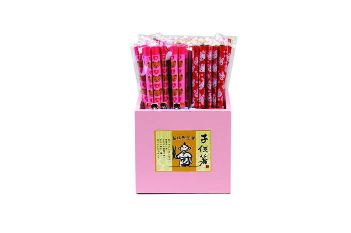 Baguettes roses pour enfants - Set de 50
