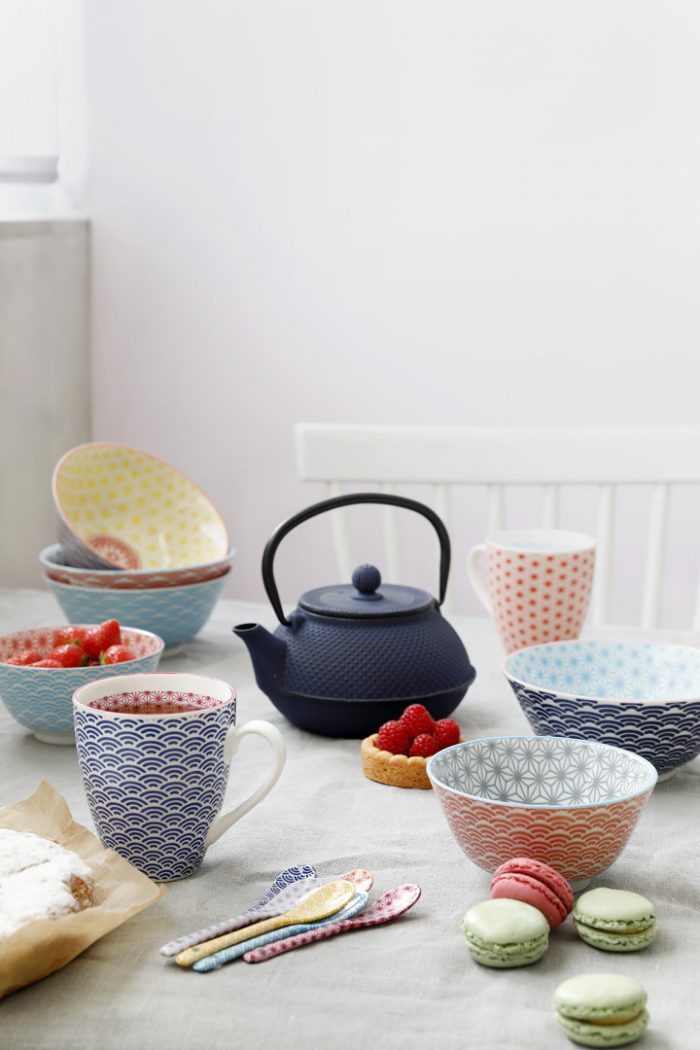 Ensemble de tasses Star / Wave 8.3x6.5cm 180ml 4pcs Set – Image 2