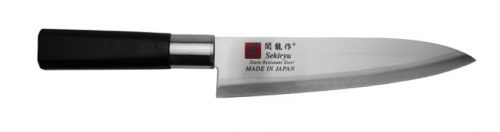 Couteau Inox Gyuto 180mm ABS Noir Handl