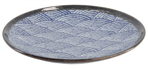 Tokyo Design Studio - Aisai Seigaiha - Dinerbord - 25 x 3.2cm