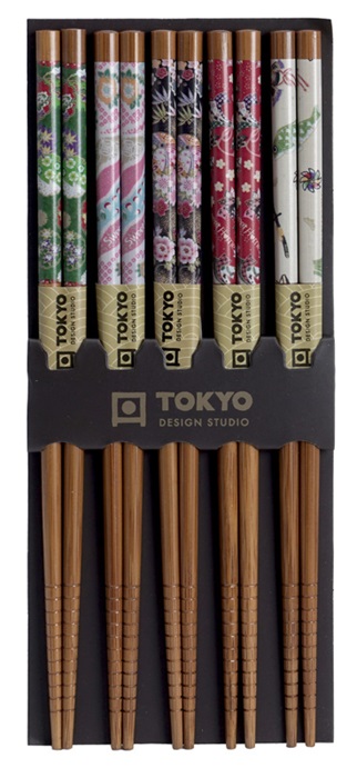 Chopstick Set/5 Gekleurd