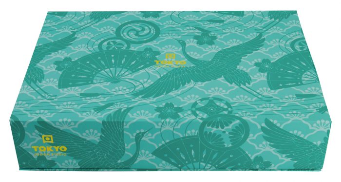 Set Sushi Noir / Turquoise - Verre Turquoise - Set de 8 pièces – Image 6