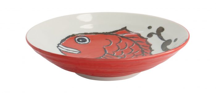 Tokyo Design Studio - Sea Food - Assiette Creuse - Rouge - 900ml
