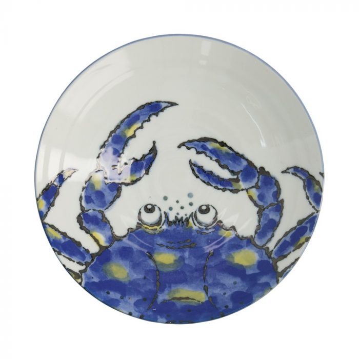 Tokyo Design Studio - Sea Food - Assiette Creuse - Bleu - Crabe – Image 2