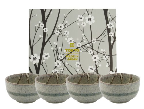 Tokyo Design Studio - Grey Soshun - Kommen Set - 13x7cm - 550ml