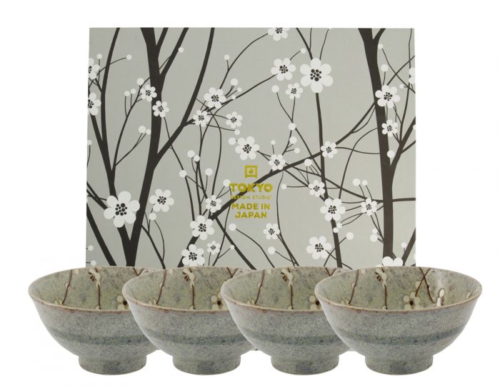 Tokyo Design Studio - Grey Soshun - Kommen Set - 16x8cm - 600ml