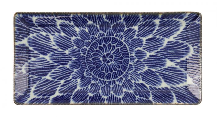 Tokyo Design Studio - Ohuke Dahlia - Assiette Rectangulaire - 23x11cm