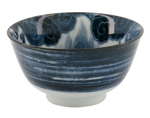 Japonism Lion Small Tayo Bowl 12.7x6.8cm 350ml Black