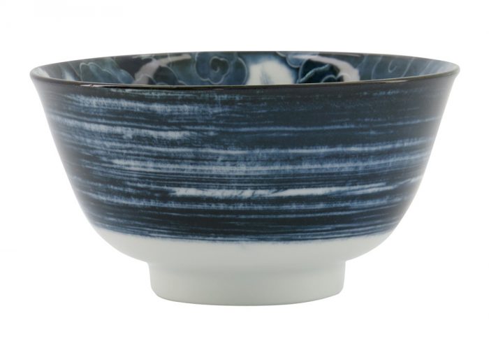 Tokyo Design Studio – Japonism - Lion - Bol Tayo - Noir - 350ml - 12.7x 6.8cm – Image 3