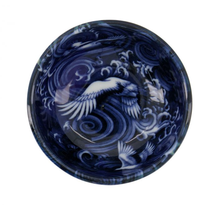Tokyo Design Studio - Japonism Crane - Bol - Bleu - 8,7x3,7cm 95ml – Image 2