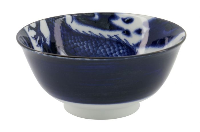 Tokyo Design Studio - Japonism Dragon - Bol Tayo - Bleu - 500ml - 14.7x6.9cmc – Image 2
