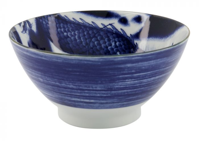 Tokyo Design Studio - Japonism Dragon - Bol à ramen - Bleu - 1000ml - 17.8x8.8cm – Image 2