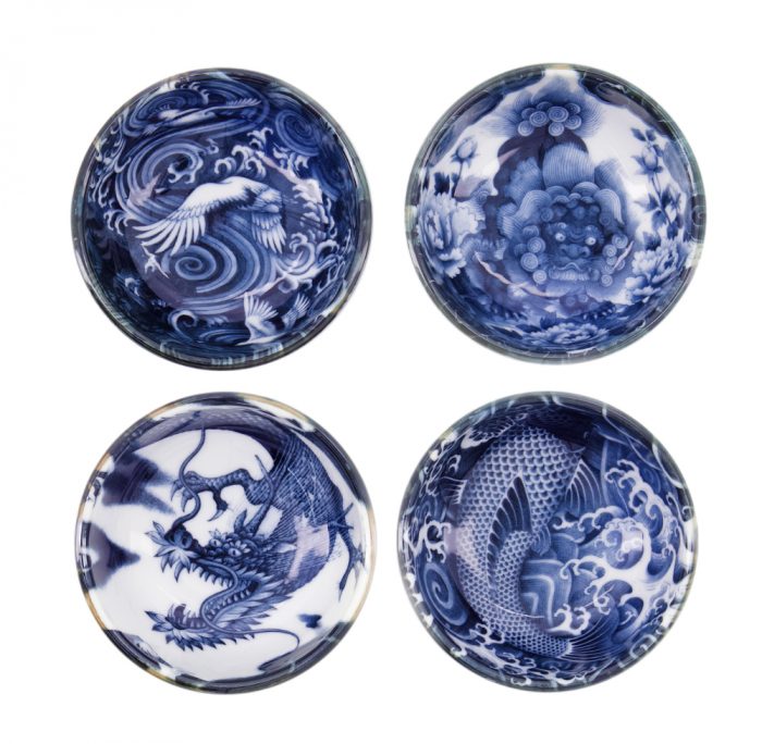 Tokyo Design Studio - Japonism - Plats à sauce - Set de 6 pièces - 95ml - 8.7x3.7cm