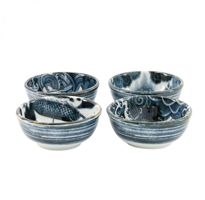 Tokyo Design Studio - Japonism - Plats à sauce - Set de 6 pièces - 95ml - 8.7x3.7cm – Image 2