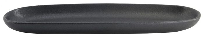 Tokyo Design Studio - Yuzu Noir - Assiette Ovale - 40.5x12.7x3.5cm – Image 2