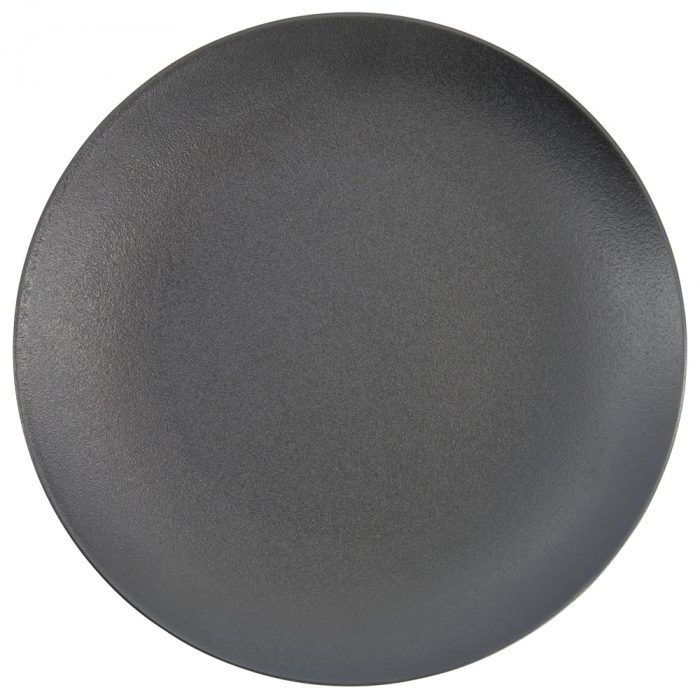 Tokyo Design Studio – Yuzu Schwarz – Runder Teller – 27,1 x 3 cm – Image 2