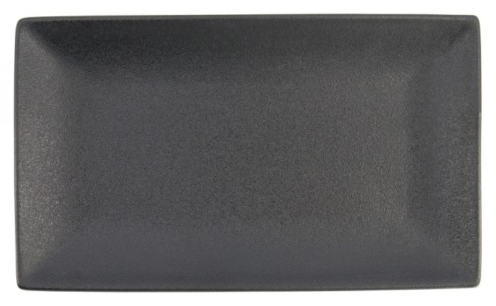 Tokyo Design Studio - Yuzu Black - Assiette rectangulaire - Noir - 27.1x16.1x2.4cm – Image 2