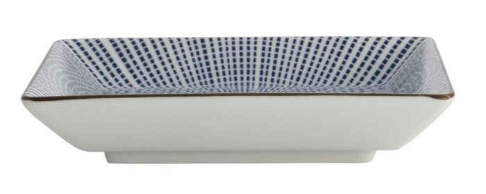 Tokyo Design Studio - Bleu Sendan - Assiette Carrée - 11,5x11,5x2,5 cm – Image 3