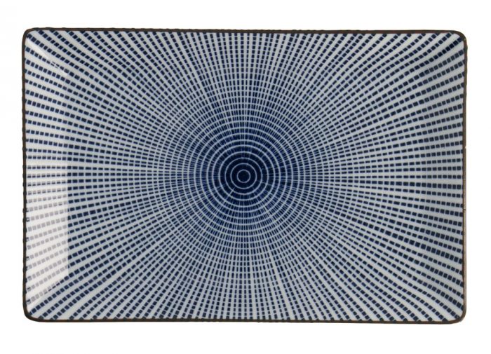 Tokyo Design Studio - Bleu Sendan - Assiette à Sushi - 17,5x11,5x2,5 cm – Image 3