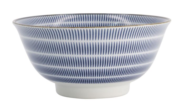 Tokyo Design Studio – Bols Mixtes – Bol Tayo – Bleu Tokusa - 14.8×6.8cm 550ml – Image 2