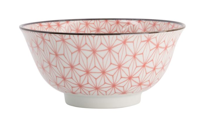 Tokyo Design Studio - Bols Mixtes - Bol Tayo - Rouge Asanoha - 14.8×6.8cm 550ml – Image 2