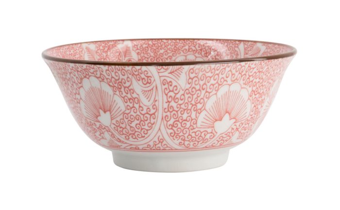 Tokyo Design Studio – Bols Mixtes – Bol Tayo – Rouge Ginkgo – 14.8×6.8cm 550ml – Image 2