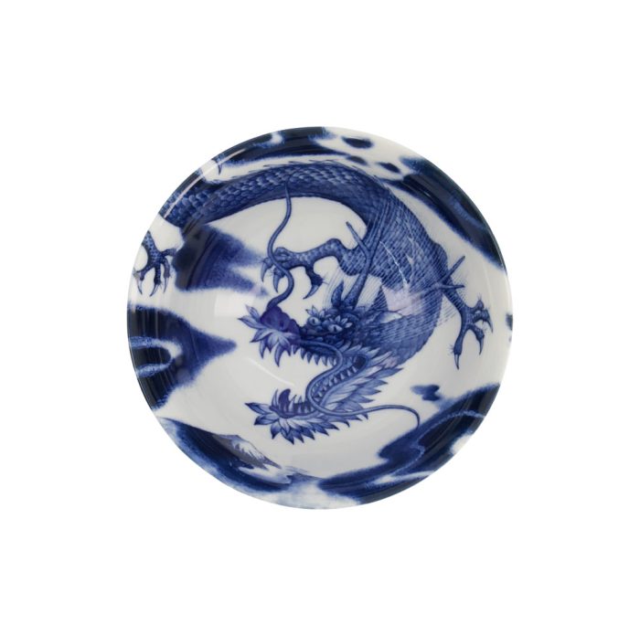 Tokyo Design Studio - Bols Mixtes - Bol Tayo - Dragon Bleu - 14.8×6.8cm 550ml – Image 3
