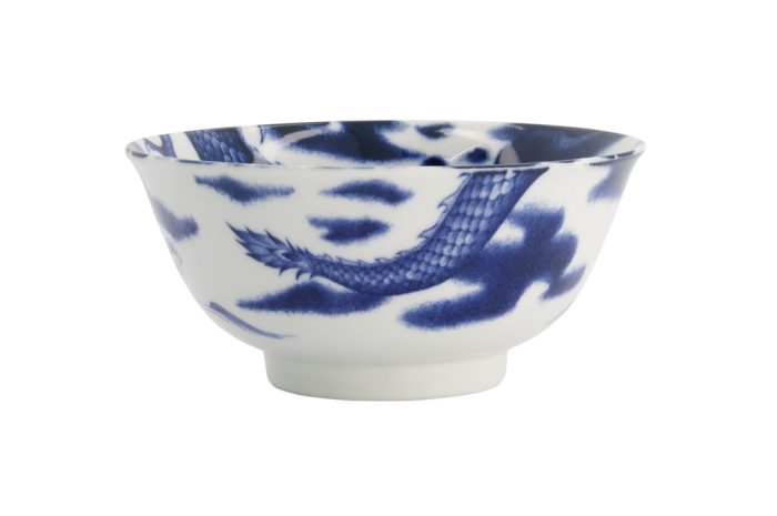 Tokyo Design Studio - Bols Mixtes - Bol Tayo - Dragon Bleu - 14.8×6.8cm 550ml – Image 2