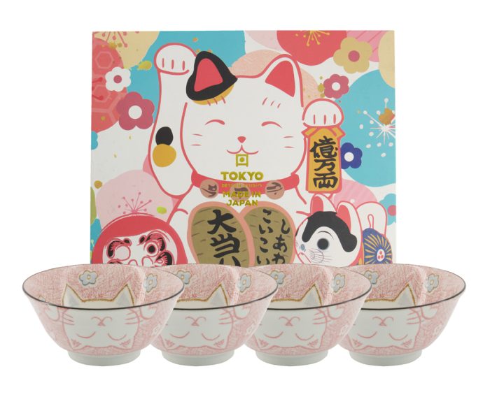 Tokyo Design Studio - Kawaii - Kommenset - 4 stuks - 15x7cm - 500ml