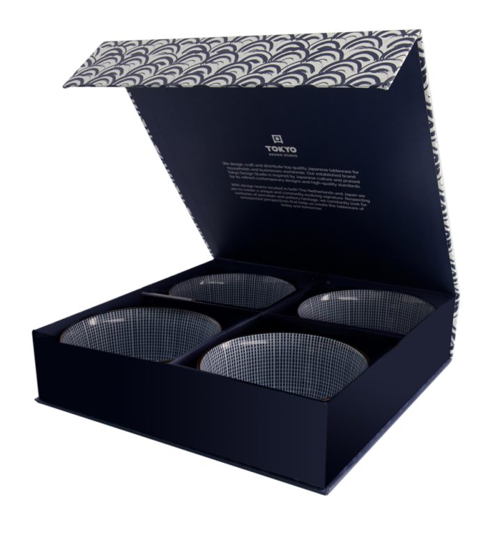 Tokyo Design Studio - Sendan Tokusa - Ensemble de Bols Tayo - 4 Pièces - 500ml – Image 2