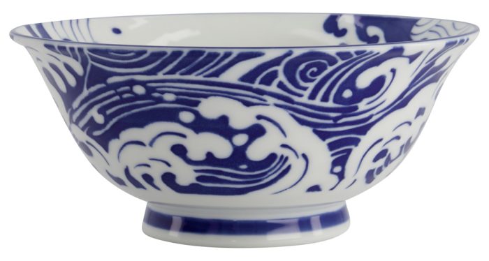 Tokyo Design Studio – Shiranami Whitecaps – Bol – 19 x 8,5 cm 1000 ml – Image 2