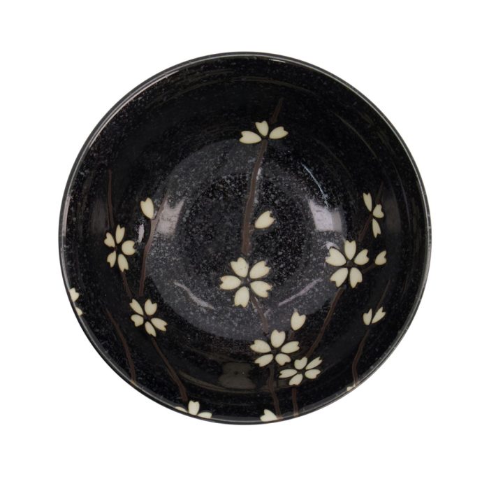 Tokyo Design Studio – Bols Mixtes – Bol Tayo – Sosyun Hana Noir – 14.8×6.8cm 550ml – Image 3