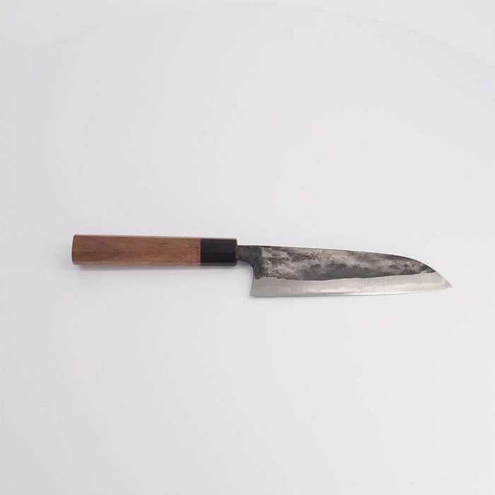 Couteau Ishizuchi - Kurouchi Santoku - Bleu 2 - 16,5 cm