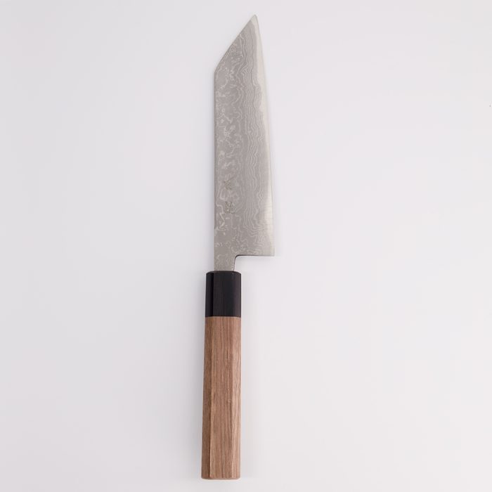 Couteau Ishizuchi - Damas Bunka poli - Bleu 2 - 16,5 cm – Image 2