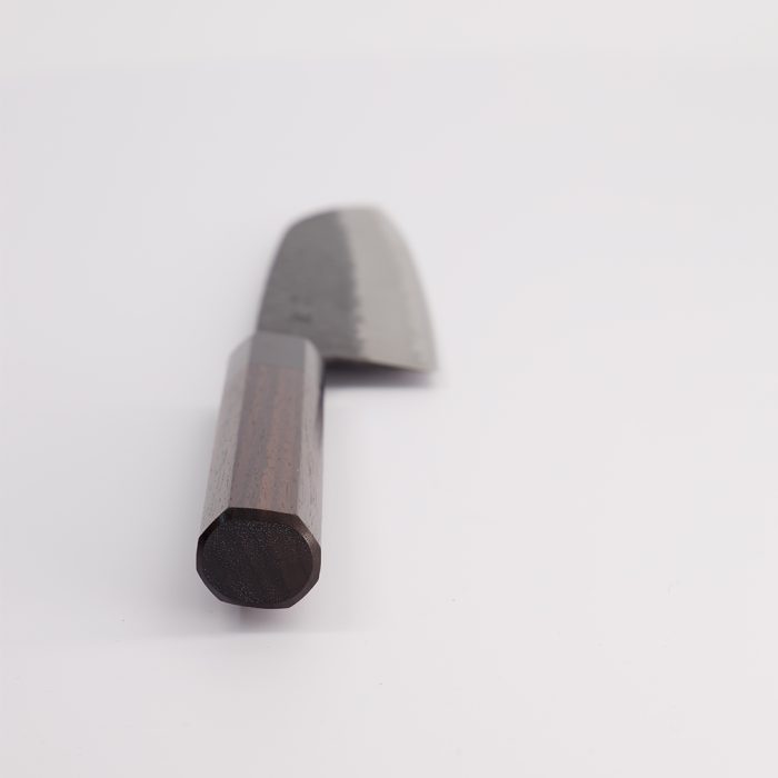 Couteau Ishizuchi Inox - Aogami Super Kurohada - Santoku - Manche Octogone Palissandre - 16,5 cm – Image 2