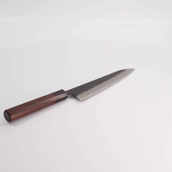Couteau Ishizuchi Inox - Aogami Super Kurohada - Gyuto - Manche Octogone Palissandre - 21 cm – Image 2