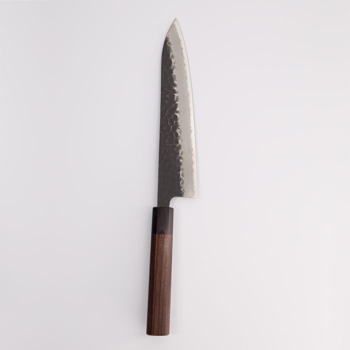 Couteau Ishizuchi Inox - Aogami Super Kurohada - Gyuto - Manche Octogone Palissandre - 21 cm – Image 3