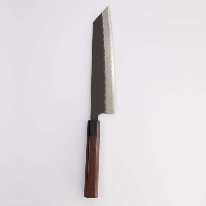 Couteau Ishizuchi Inox - Aogami Super Kurohada - Kiritsuke - Manche Octogone Palissandre - 21 cm – Image 4